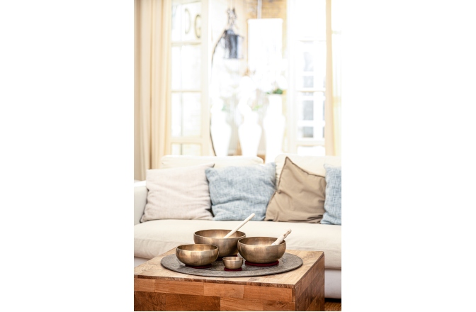 Boluri de meditaţie Meinl Singing Bowl Set - COSMOS SERIES - Consists of: 4 Singing Bowls