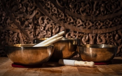 Boluri de meditaţie  Meinl Singing Bowl Set - ENERGY SERIES - Consists of: 3 Singing Bowls