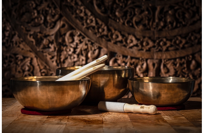 Boluri de meditaţie  Meinl Singing Bowl Set - ENERGY SERIES - Consists of: 3 Singing Bowls