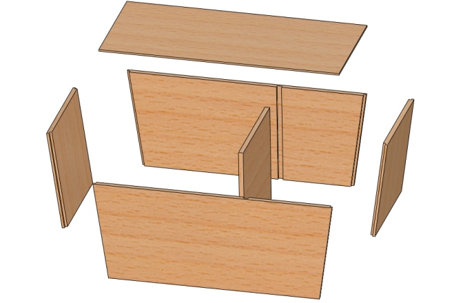 Bongo Cajon Meinl Make Your Own - Bongo Cajon