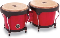 Bongo Latin Percussion Bongo Aspire Red Wood LPA601-RW