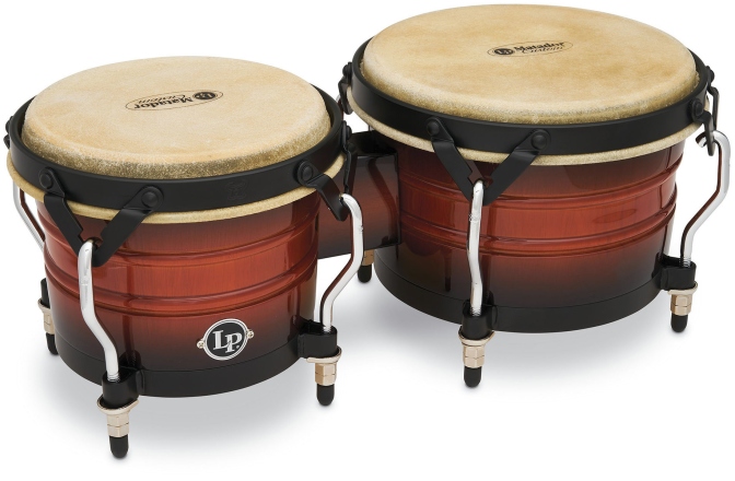 Bongo Latin Percussion  Matador Wood Vintage Sunburst M301-VSB