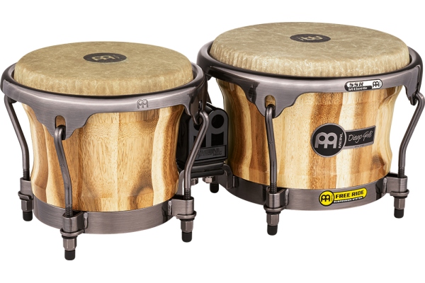 Artist Series Bongo Diego Galé, REMO® Fiberskyn® Heads - 7" + 8 1/2" Natural Artist Series Bongo Diego Galé, REMO® Fiberskyn® Heads - 7" + 8 1/2" Natural