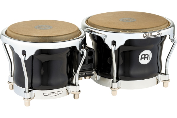 Free Ride Fiberglass Bongo - Black 7" MACHO & 8 1/2" HEMBRA Free Ride Fiberglass Bongo - Black 7" MACHO & 8 1/2" HEMBRA