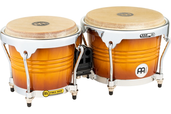 Marathon Exclusive Serie Bongo - Gold Amber Sunburst 6 3/4" MACHO &#38; 8" HEMBRA