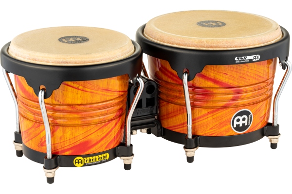 Marathon Serie Bongo - Amber Flame 6 3/4" MACHO & 8" HEMBRA Marathon Serie Bongo - Amber Flame 6 3/4" MACHO & 8" HEMBRA