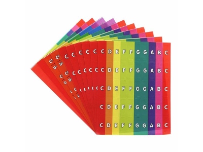 Chroma-Notes Stick-Ons