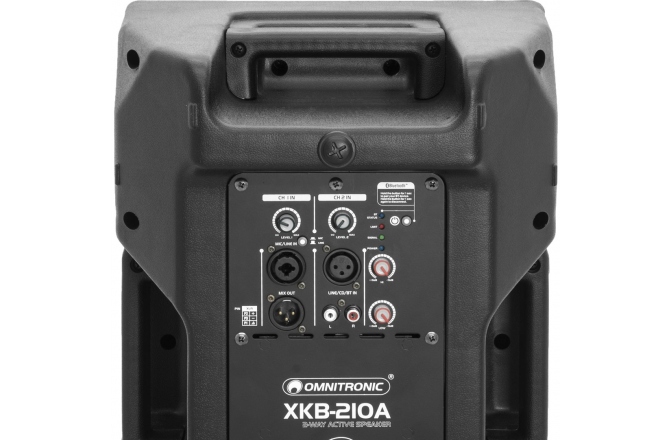 Boxă activă cu woofer de 10 Omnitronic XKB-210A 2-Way Speaker, active, Bluetooth