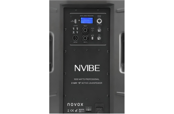 Boxă activă DSP 500W/129dB Novox N-VIBE 15