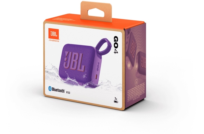 Boxă Bluetooth compactă JBL GO 4 Purple