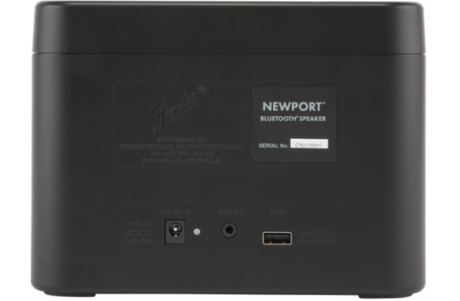 Boxă Bluetooth Fender Newport™ Bluetooth Speaker Black EU ID