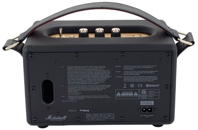 Boxa mobila stereo activa cu conexiune Bluetooth Marshall Kilburn Black