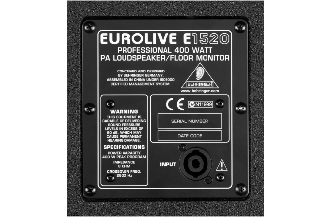 Boxa pasiva Behringer EUROLIVE PERFORMER E1520