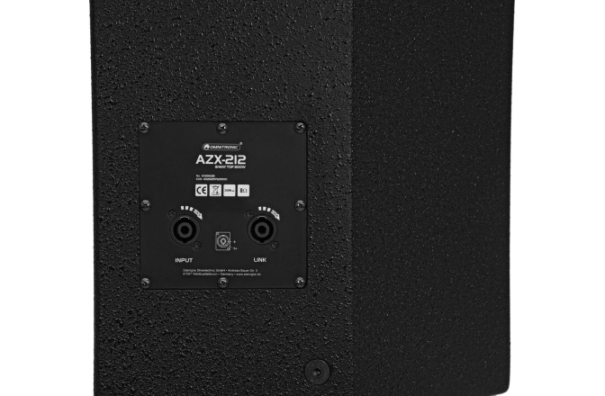 Passive Speaker Omnitronic AZX-212 2-Way Top 200W