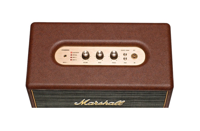 Boxa stereo activa cu conexiune Bluetooth Marshall Stanmore Brown