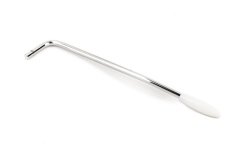 Brat tremolo Fender '65 Mustang Tremolo Arm White Tip Chrome