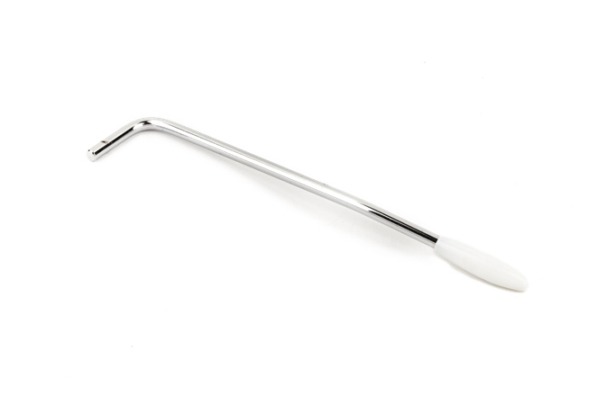 Brat tremolo Fender '65 Mustang Tremolo Arm White Tip Chrome