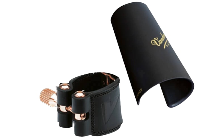 Brățară cu capac Saxofon Tenor Vandoren Ligature Leather Tenor Sax