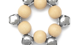 Brățară cu clopoței Rohema Wrist Bells natural 6 high 