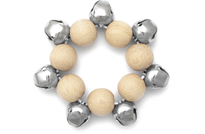 Brățară elastică cu clopoței Rohema Ankle Bells natural 7 medium 