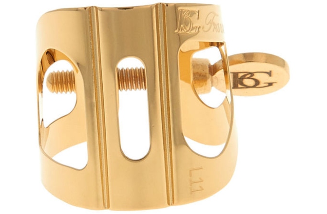 Brățară și capac BG France L11 Ligature Alto Sax Gold Plated