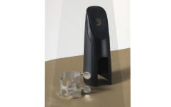Brățară și Capac de Clarinet Bas Daddario Woodwinds H-Ligature & Cap Bass Clarinet Silver