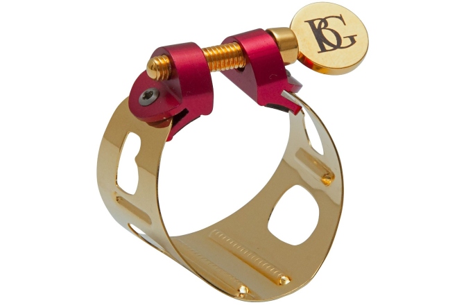 Brățară Soprano Sax BG France LDS1 DUO ligature 24K Gold plated Soprano Sax