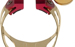 Brățară Soprano Sax BG France LDS1 DUO ligature 24K Gold plated Soprano Sax