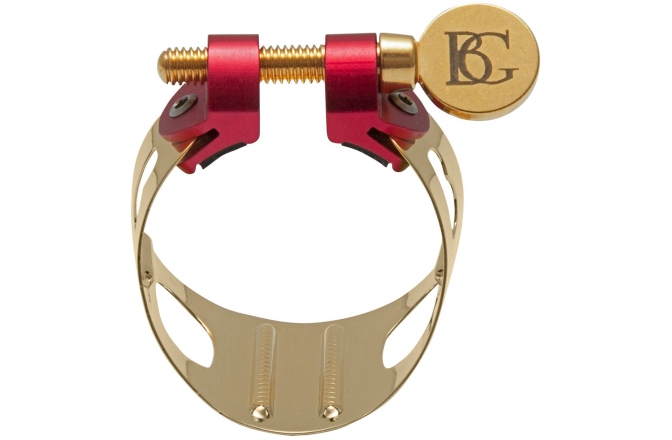 Brățară Soprano Sax BG France LDS1 DUO ligature 24K Gold plated Soprano Sax