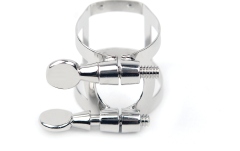 Brăţară pentru Saxofon Tenor/Bariton Daddario Woodwinds Ligature Tenor/Baritone Saxophone (Graftonite/Metalite Mouthpieces) Nickel