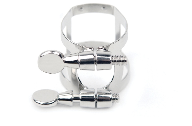Brăţară pentru Saxofon Tenor/Bariton Daddario Woodwinds Ligature Tenor/Baritone Saxophone (Graftonite/Metalite Mouthpieces) Nickel