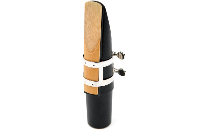 Brăţară pentru Saxofon Tenor/Bariton Daddario Woodwinds Ligature Tenor/Baritone Saxophone (Graftonite/Metalite Mouthpieces) Nickel