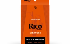 Brăţară pentru Saxofon Tenor/Bariton Daddario Woodwinds Ligature Tenor/Baritone Saxophone (Graftonite/Metalite Mouthpieces) Nickel