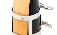 Brăţară şi Capac pentru Saxofon Alto Daddario Woodwinds Ligature & Cap Alto Saxophone Nickel