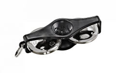 Breloc Meinl Hand Percussion Key Ring Tambourine - black