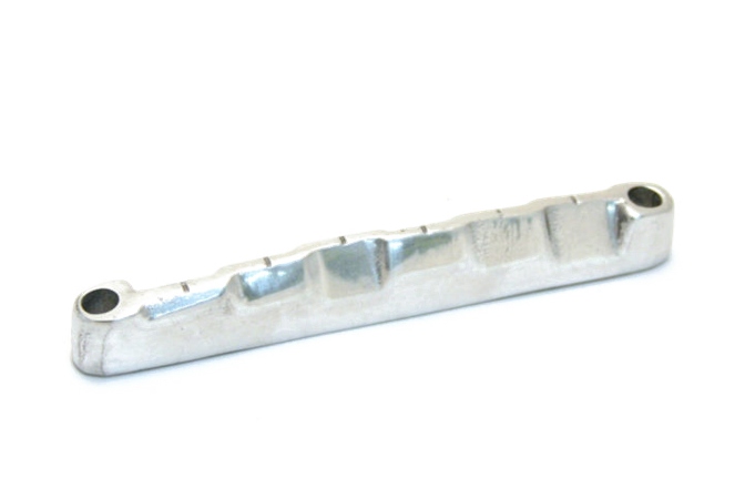 Bridge Bigsby Bridge Compensated Saddle Only Polished Aluminum