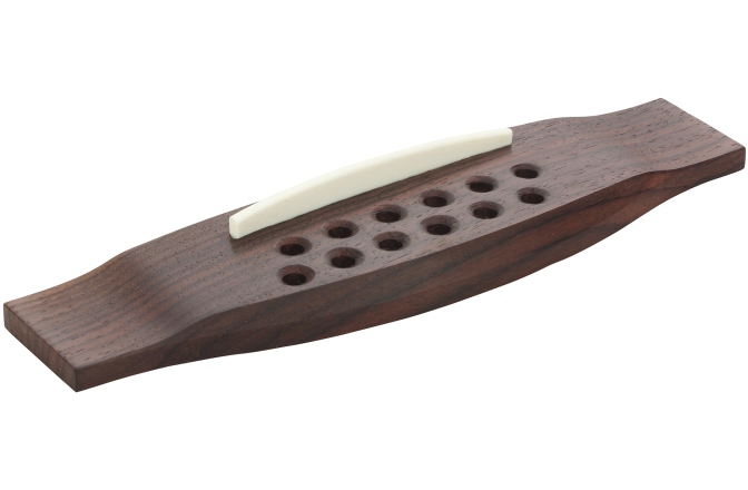 Bridge chitară acustică Grover  B 3378 - Pin Style Bridge12-String - Rosewood