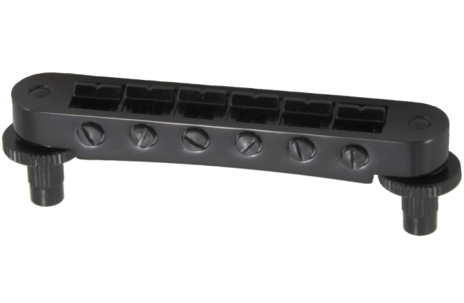 Bridge chitară electrică Grover 520BC Tune-O-Matic Guitar Bridge (Notched) Black Chrome