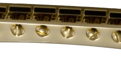 Bridge chitară electrică Grover 521G Tune-O-Matic Guitar Bridge (Unnotched) Gold