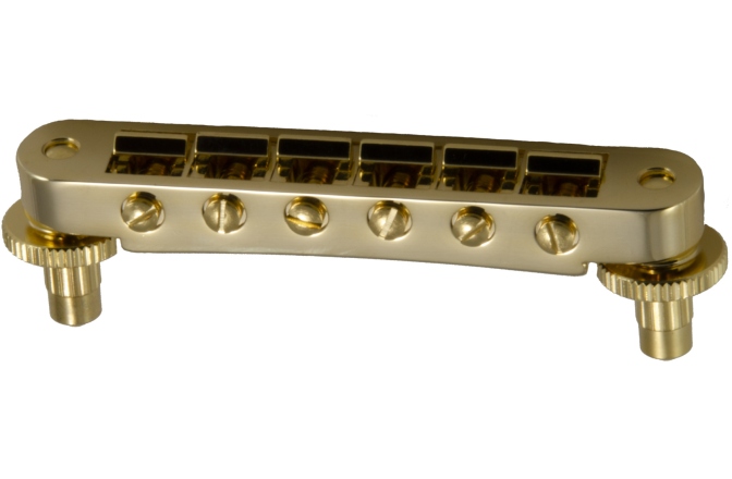 Bridge chitară electrică Grover 521G Tune-O-Matic Guitar Bridge (Unnotched) Gold