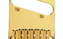 Bridge  Fender 6-Saddle American Series Telecaster Bridge Assembly (Gold)