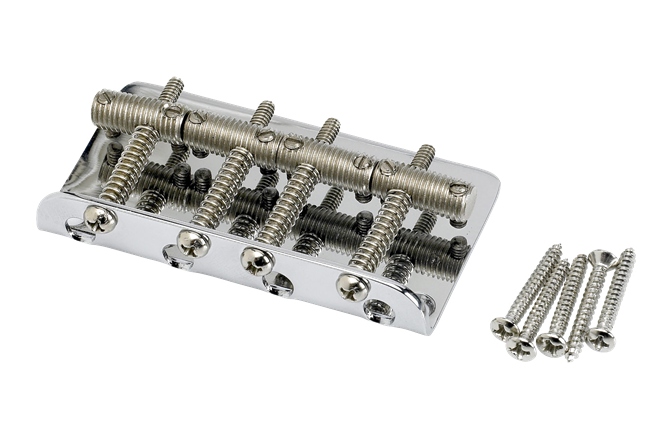 Bridge Fender Pure Vintage Bass Bridge Assembly Nickel/Chrome