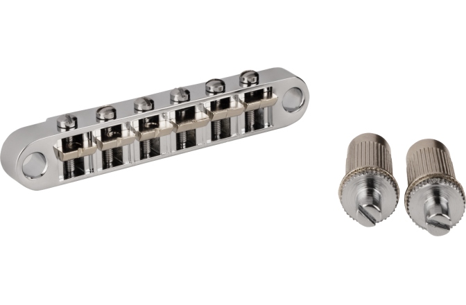 Bridge pentru chitară Fender BRIDGE ASSY T-O-M w/POSTS INSERTS CHROM