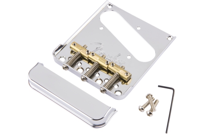 Bridge pentru chitare în stil TL Fender 3-Saddle American Professional Telecaster Bridge Assembly