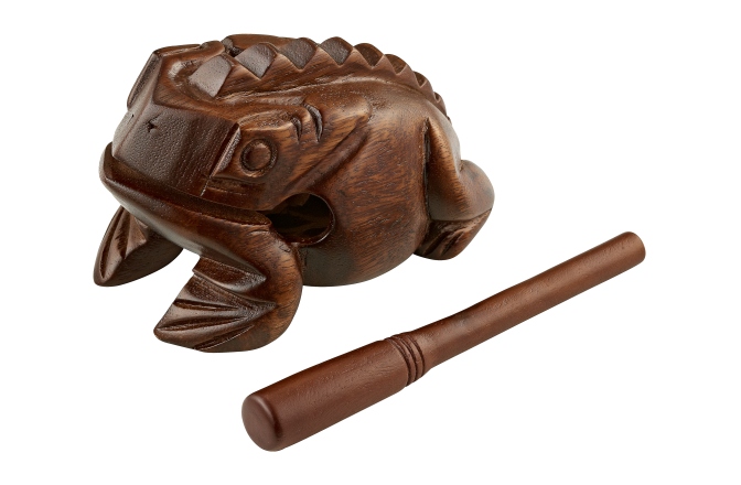 Broască de lemn Meinl Hand Percussion Wooden Frog - Large
