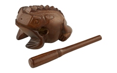 Broască de lemn Meinl Hand Percussion Wooden Frog - Medium