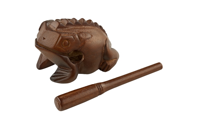 Broască de lemn Meinl Hand Percussion Wooden Frog - Medium