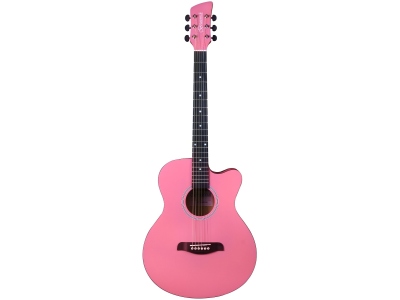 BF100 Grand Auditorium Cutaway - Baby Pink