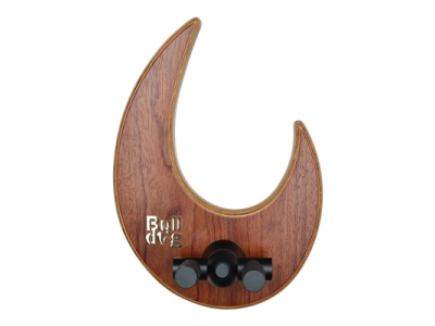 Wall Dragon - Bubinga - Black Carrier