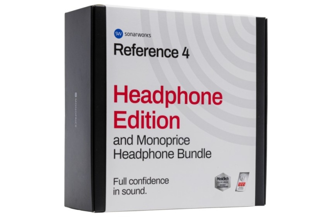 Bundle Căști + Software Calibrare Sonarworks Reference 4 Headphone Edition and Monoprice Headphone Bundle